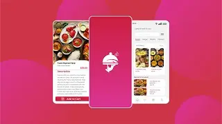 Food App Design | UX/UI (Prototype) in Adobe XD | MDF Creative