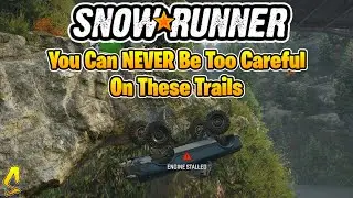 SnowRunner: You Can NEVER Be Too Careful On These Trails | Top Gear Ep. 