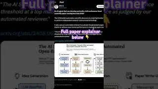AI agents that can automatically write and review papers! #chatgpt #ai #science