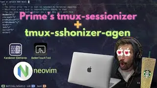 Primeagen's tmux-sessionizer and tmux-sshonizer-agen