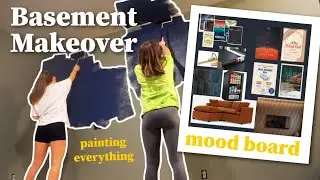 Basement Makeover Episode 2: Painting, Projects in the Works