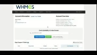 WHMCS - Zimbra Integration