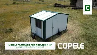 Mobile Farm Yard for poultry 11 m2 | Copele