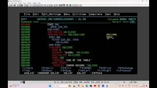 Cursor in COBOL DB2 programs || All About Mainframes