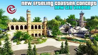 Sinbad's Voyage - NEW Efteling Roller Coaster concept - New Gen Vekoma 
