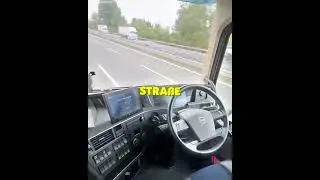 The driver's seat was empty 👀