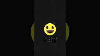 Oldest emoji low quality 8bit Pixel effect