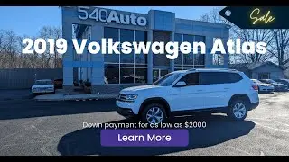 Don't Miss this Deal 🚘 2019 Volkswagen Atlas Se - For Sale