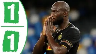 Napoli vs Inter Milan 1-1 All Goals & Highlight (13/06/2020)