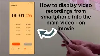 How to put screen recording to your video - Imovie