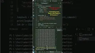 Automating Cisco Router with Python in 60 Seconds 🚀 