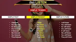 (to) LISTEN | Simple Tenses