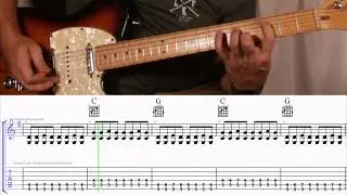How to Play the Chords to Hold on Tight by Electric Light Orchestra on Guitar with TAB