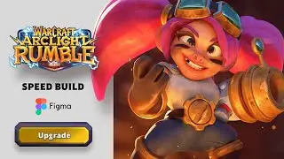 Figma UI - Warcraft Rumble UI Tutorial Speed Build