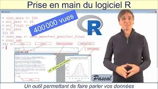 Prise en main du logiciel  R - Tutoriel : Vos tous premiers pas avec R