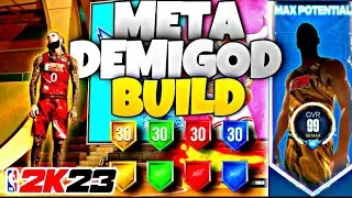*NEW* BEST META GUARD BUILD EVER ON NBA 2K23, 85+ BADGED OUT DEMI-GOD! BEST GUARD BUILD NBA 2K23😱