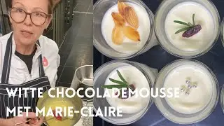 ThuisKoken | Witte chocolademousse met steranijs