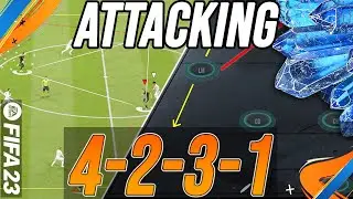 BEST META 4231 ATTACKING RANK 1 CUSTOM TACTICS AND INSTRUCTIONS - FIFA 23