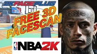 *FREE* TATTOOED GANGBANGER 3D FACE SCAN *ALL 2K VERSIONS*