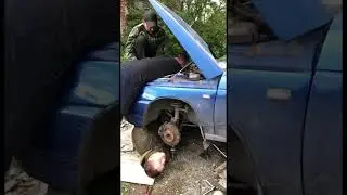 Установка кпп на ваз2112-10. #юмор #приколы #automobile #ваз #топ #bmwrussia #гта #тюнинг