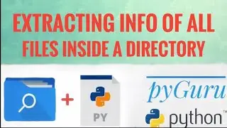 pyFiles 5 | Extracting file attributes from a directory | 