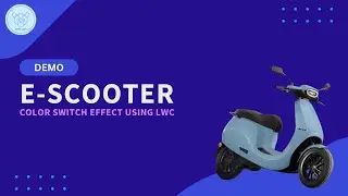E-Scooter Color Switch Effect Using LWC!