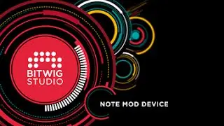 Note MOD device [Bitwig Studio]