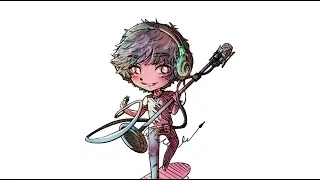 ✦ s p e e d p a i n t ✦ Chibi Jordan Cruz