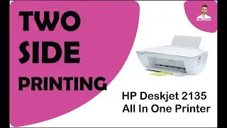 How To Printing Both Side Of The Paper With HP Deskjet 2135 Printer (Manually) At Home | SU Official