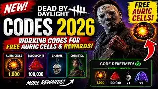 NEW Dead by Daylight Codes 2026 😱 Working DBD Codes for FREE Auric Cells & Rewards!