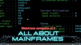 Mainframe basic navigation pt-3 | All About Mainframes
