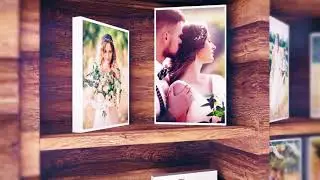 Wood Wedding Slideshow - After Effects Template | Project Video Effect