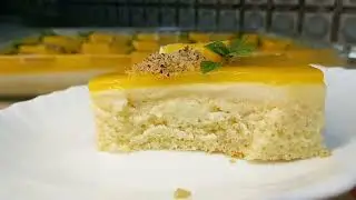 NO GELATIN/ Do you have Orange  Make this delicious dessert in a minute with few ingredients/