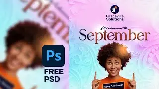 New Month September Flyer Design | New Month September Poster Design