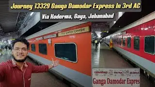 Onboard GANGA DAMODAR Express Journey In 3rd AC Coach | Dhanbad To Patna | *Seat Me Ho Gaya Scam*