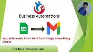 Auto & Schedule Email Send from Google Sheet Using Scripts