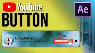 How To Make Subscribe Button On Youtube Video in After Effects | Youtube Subscribe Button Tutorial