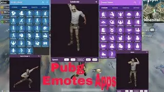 Pubg emotes free appss ✌✌