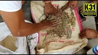 How to harden sand using K31-APS for roads.