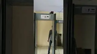 Door Frame Metal Detector Using Temperature Sensor