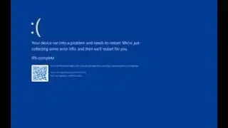 Your device run into problems || blue screen error windows10