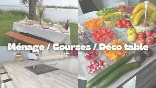 Ménage Cuisine / Retour de courses / Déco  Table Apéro Dinatoire