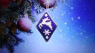 Мастер-класс. Новогоднее украшение❄️❄️❄️