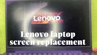 How to: replace a Lenovo laptop broken screen #rcelectronicsrepair #techrepairer #laptop #lenovo
