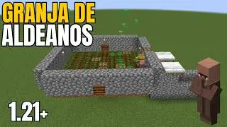 COMO HACER GRANJA de ALDEANOS en menos de 2 minutos