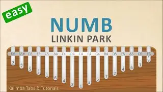 Linkin Park - Numb | Kalimba Tabs & Tutorials