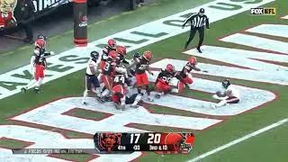 WILD ENDING TO BROWNS V.S. BEARS GAME