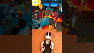 Jogando no VR Meta Quest 2 | Jogo parecido com Clash Royale
