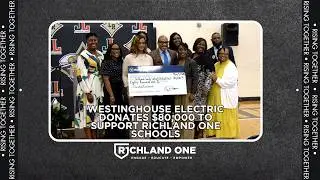 Westinghouse Electric Donates $80,000 to Support Richland One Schools