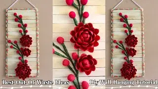 DIY Ice cream Stick Craft Ideas | Best out of waste |  Diy Wall Hanging Ideas